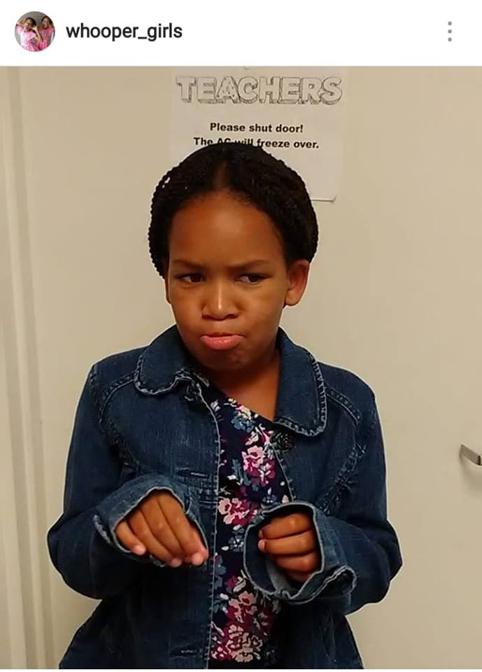 WhooperGirls's tweet photo. DAY 3 Fun! Love it! :)
  #WhooperGirls #KidActors #SillyFace
  #TeachersOnTVLand #TeachersSeries
  https://t.co/3ddbbbFjSZ &amp; https://t.co/XNB9VK9n62
@TeachersSeries https://t.co/Iui4NPRAAA