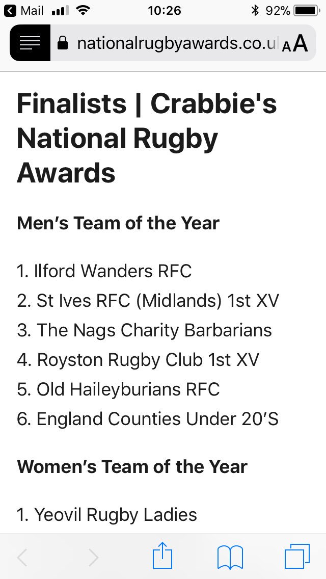 EngCounties20s's tweet photo. Very honoured that this years team have been nominated for the men’s team off the year in the Crabbies National Rugby Awards after our successful tour of Georgia 🌹 https://t.co/De2ddF8cgr