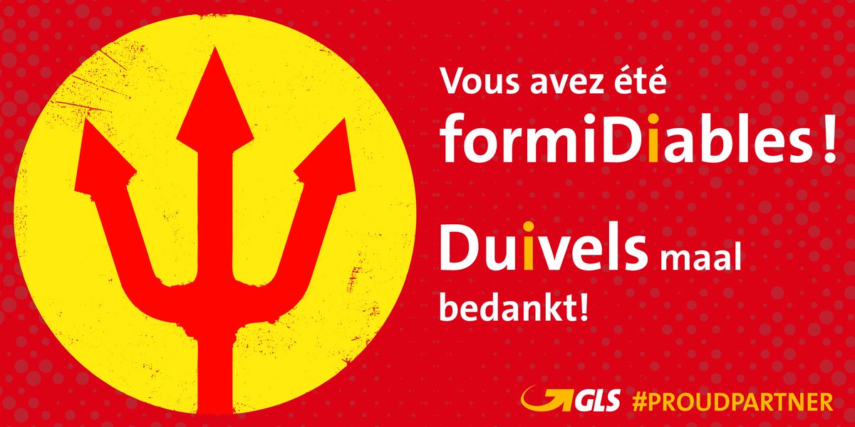 Thx <a href="/glsbelgium/">GLS Belgium</a> ! 🇧🇪

#REDTOGETHER 😉