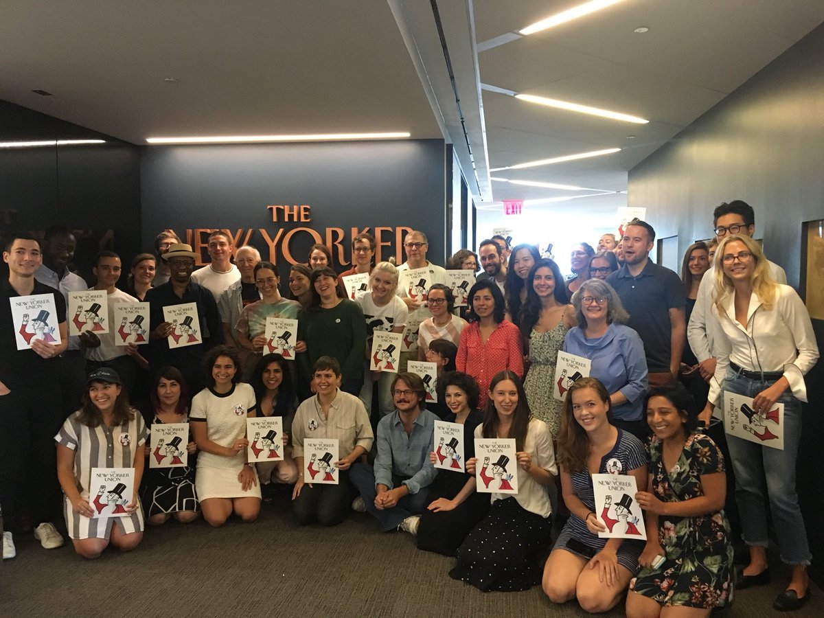 Congratulations, <a href="/newyorkerunion/">The New Yorker Union</a> on officially certifying your union this morning! We are thrilled you’re a part of the NewsGuild community. #NewYorkerUnion #GuildStrong