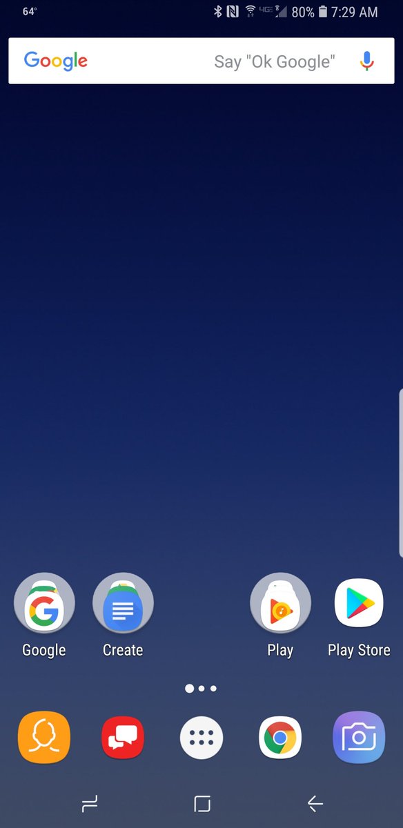 ScottDEggert's tweet image. I let the #GoogleNow Launcher organize my #Android. Apparantly it doesn&apos;t think I need to make phone calls! #ThanksGoogle! #GS8