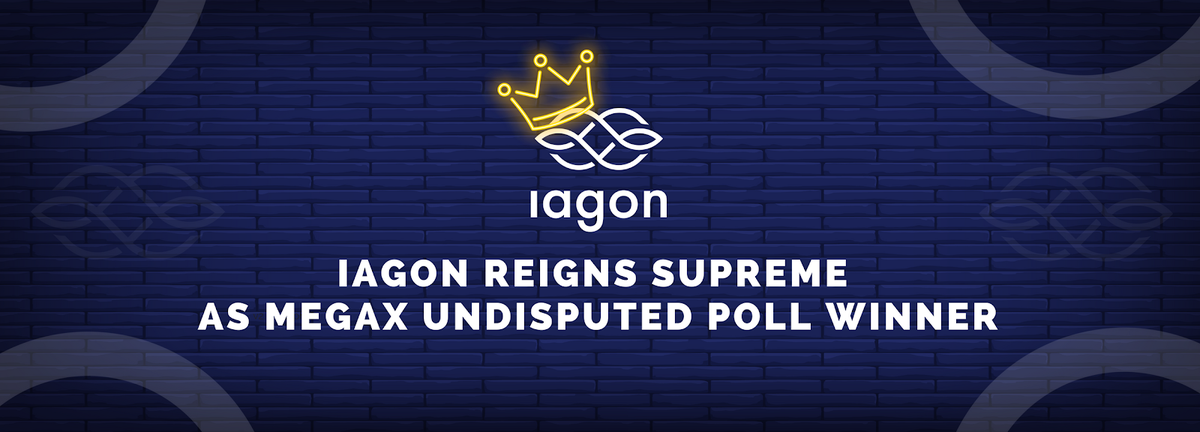 IagonOfficial's tweet photo. It is because of the community and supporters behind us, that the Iagon project has won the “Crypto Fight Club: The Search for the Undisputed” poll conducted by MEGAX.

https://t.co/HyLo7VUJ4c https://t.co/ZKU4hRbUjN