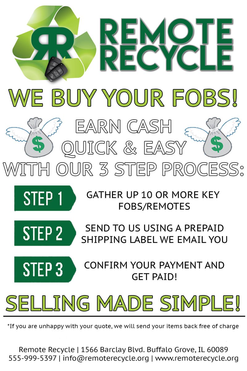 RemoteRecycle's tweet photo. July is almost over! Don't forget to cash in on an additional 15% for ALL Toyota Smart Keys!! #remotes #keyfobs #recycle #july https://t.co/bZClDofZIe