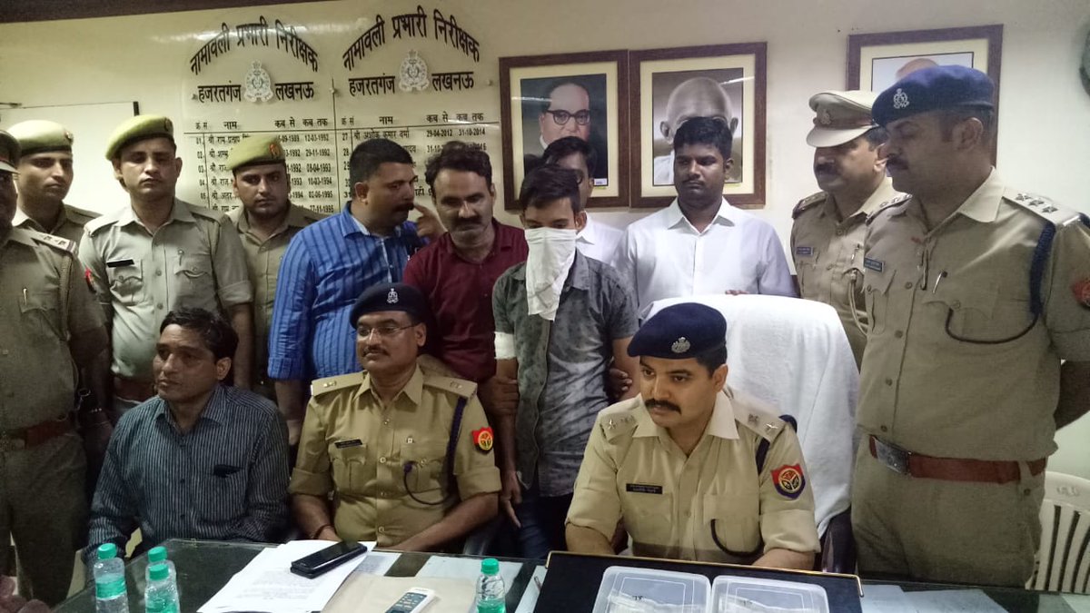 LUCKNOW POLICE tweet media