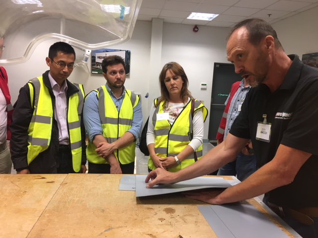 ikopolymeric's tweet photo. Hot air welding demo of our #singleply #roofing membranes with Sir Robert McAlpine. Big thank you to everybody who took the time off their busy schedules and made the effort to visit us today. It was a pleasure to have you all here! https://t.co/8la6YbZUSW