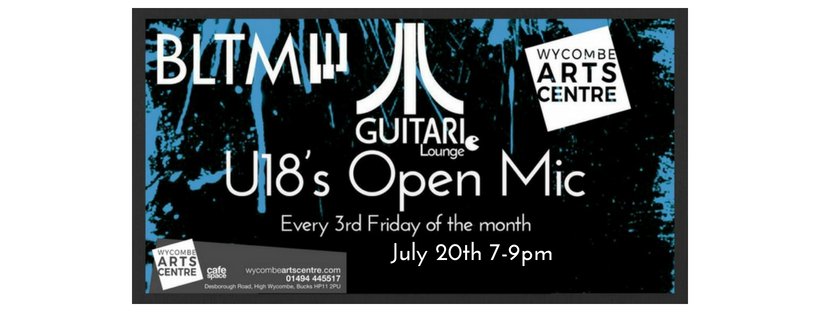 Guitari Lounge is an open mic night Wycombe Arts Centre for under 18’s where anything goes and everything is supported in a safe and fun environment! Come and check out our special guest performers, support your friends or have a go! All abilities welcome!