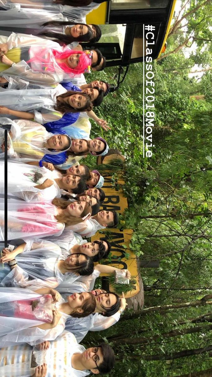 NashAguasOFC's tweet photo. [PHOTO] from @kristelfulgar instagram story.

" #ClassOf2018Movie " https://t.co/LH0irMGaGb