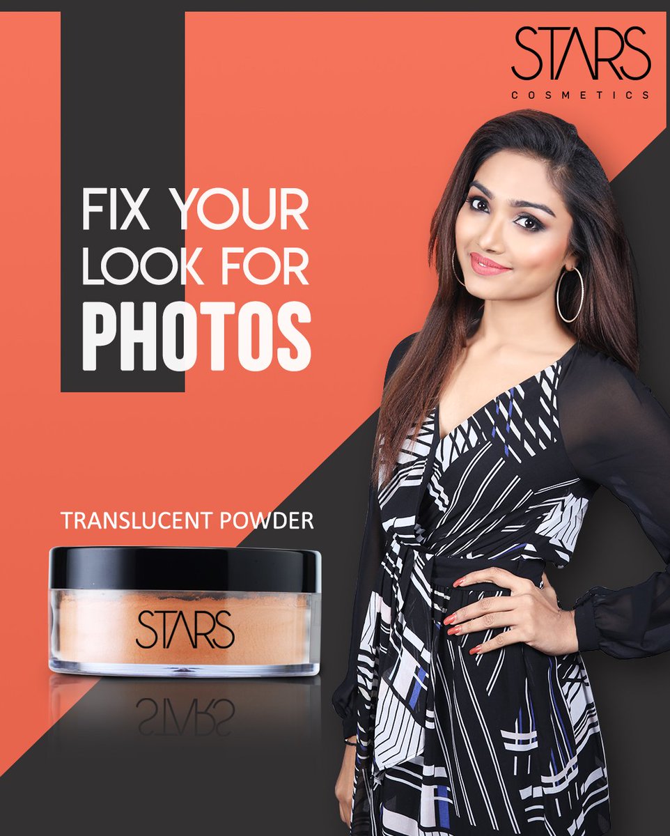 StarsCosmetic's tweet image. Give yourself a natural Photoshop finish with lightweight and long lasting #TranslucentPowder for a soft &amp;amp; effortless focus finish. Grab yours from #StarsCosmetics today!