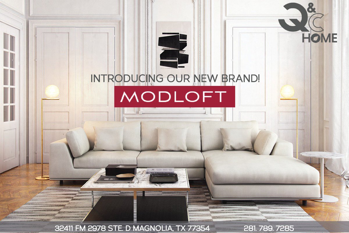 qandchome's tweet image. We are proud to announce that we are now carrying a new brand, Modloft! 

(281) 789-7285
qandchome.com
32411 FM2978 Ste. D, Magnolia, TX 77354

#modloft #urbanfurniture #urban #furniture #woodlands #houston #magnolia #interiordesign #homeideas