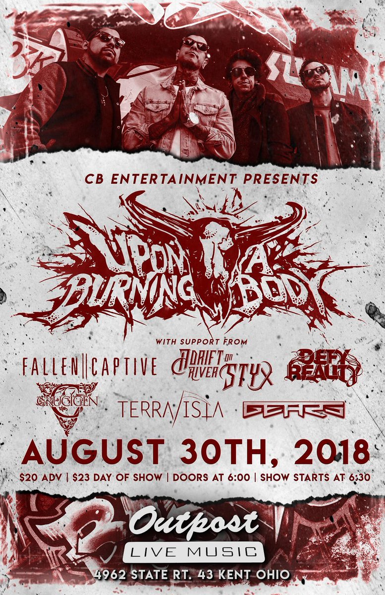 cbentmusic's tweet image. Don’t miss @UABB in Kent, OH on 8/30! Cbent1.com