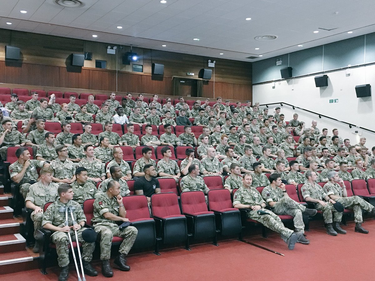 3RSMERegt (@3rsmeregt) on Twitter photo A full house for an absolutely awe inspiring talk today from <a href="/RowingRoy/">RowingRoy</a>. His achievements in overcoming adversity are quite truly phenomenal. This former <a href="/Proud_Sappers/">Corps of Royal Engineers</a> of <a href="/CO24Cdo/">CO 24 Commando RE</a> is quite simply a role model for all soldiers. <a href="/Row4Victory/">Row4Victory</a> is next, best of luck from us all. A full house for an absolutely awe inspiring talk today from <a href="/RowingRoy/">RowingRoy</a>. His achievements in overcoming adversity are quite truly phenomenal. This former <a href="/Proud_Sappers/">Corps of Royal Engineers</a> of <a href="/CO24Cdo/">CO 24 Commando RE</a> is quite simply a role model for all soldiers. <a href="/Row4Victory/">Row4Victory</a> is next, best of luck from us all.
