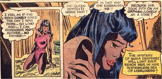 She was feeling lonely since the day she was born. 