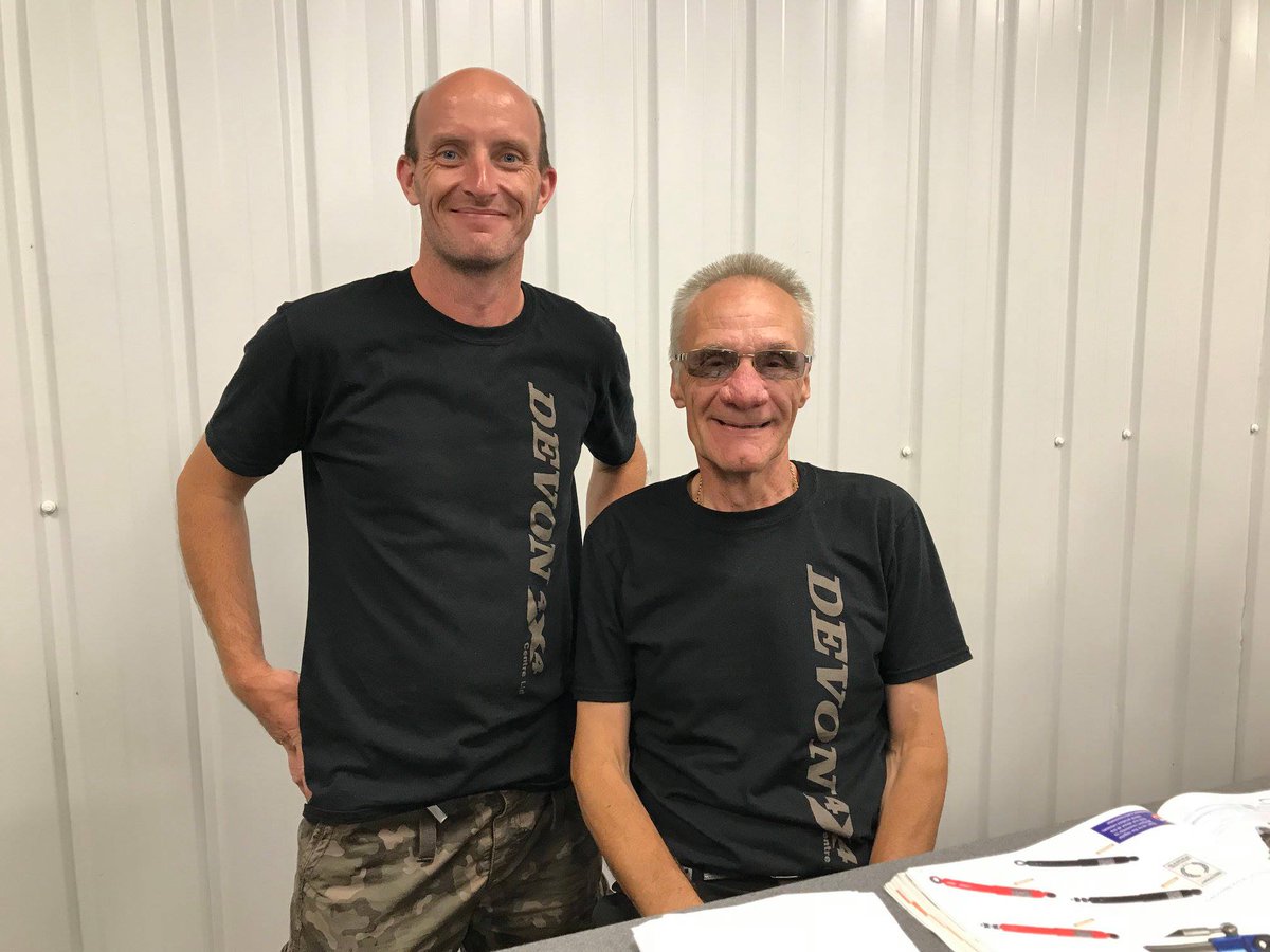 We'd like to welcome Keith Popham and John MacLeod to the 4x4 Team.
Keith brings over 40 years experience working in a Land Rover main dealership parts dept, whilst John is taking over management of the warehouse and dispatch.

#newguys #devon #4x4