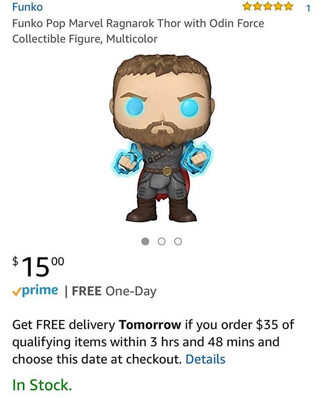 thor odin force funko pop