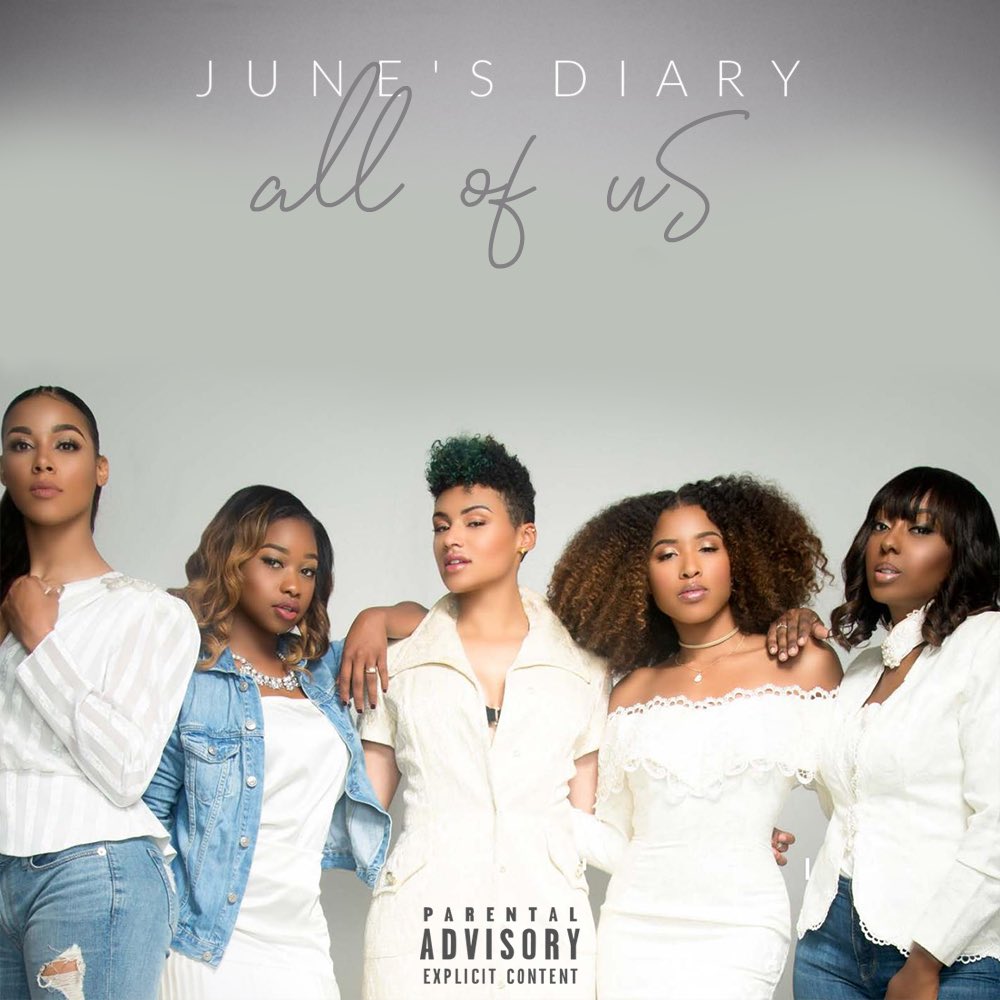 jayelavar's tweet image. Had some free time to make something quick for my babies @junesdiary 😍 support my girls and purchase AND stream #AllOfUsEP