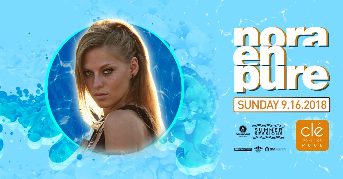 CleHouston's tweet image. House legend @NoraEnPure  returns to Summer Sessions this September! 🙌 Tickets go on sale tomorrow at 11am at: bit.ly/NoraCle