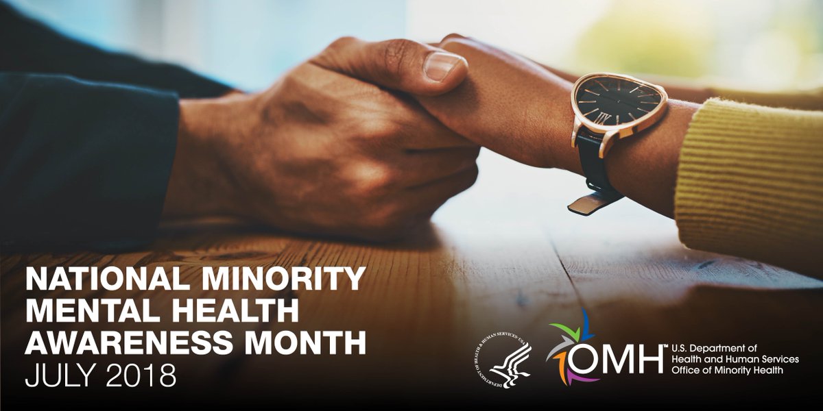 MinorityHealth's tweet photo. Minority groups in the United States are less likely to have access to mental health services, which can lead to poor mental health outcomes. Learn more https://t.co/hbV9Mie9N2 #MinorityMentalHealth https://t.co/pvp6T3K9Sb