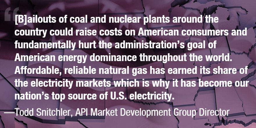 API_News's tweet image. Proposed #coal and #nuclear power plant bailout could exceed $34 billion in new costs on taxpayers or consumers. bit.ly/2uBREoi