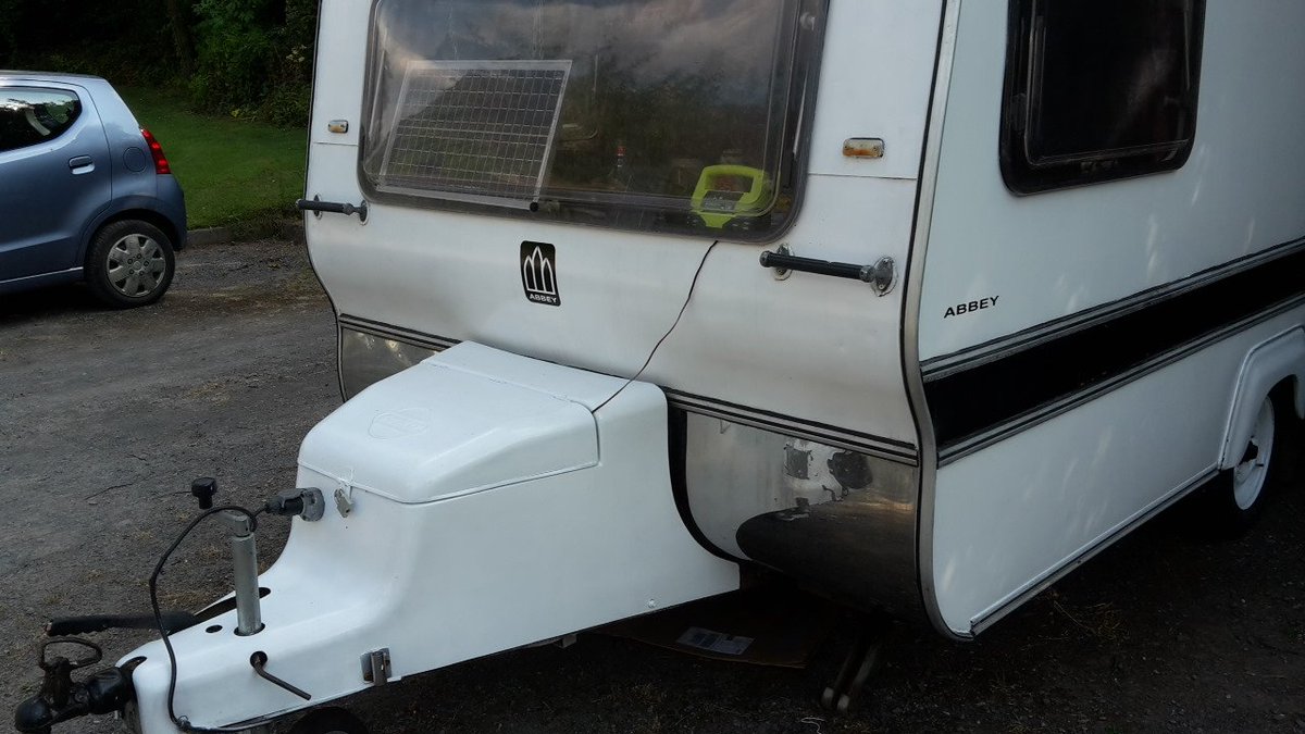 therhysstewart's tweet photo. New decals for #operationcaravan after the paint job that I've done. It's almost as good as new now ๐ https://t.co/E1R27rrvAn