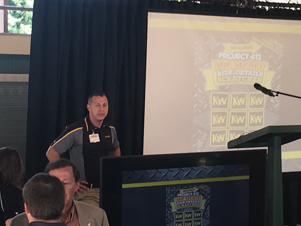 GoBobbo's tweet photo. .@Kennywood_PR preps for the big Project 412 announcement https://t.co/ETuN3M5d73