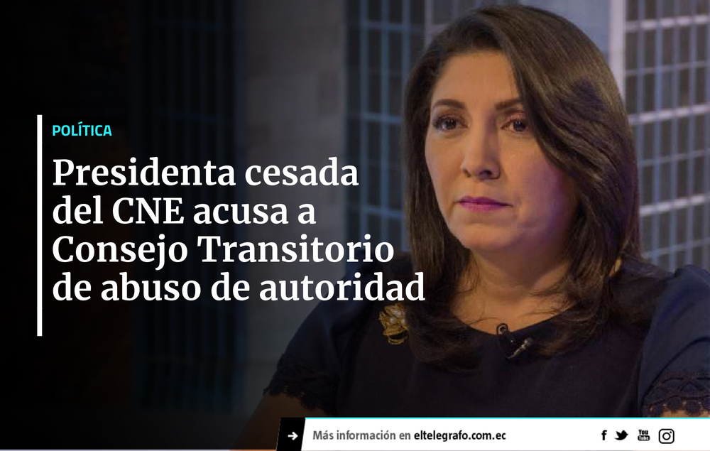 el_telegrafo's tweet photo. Nubia Villacís advirtió que si los consejeros electorales son cesados, las actuaciones del #CPCCSTransitorio carecerían de legalidad ► https://t.co/2kCnYm88ba https://t.co/IwwctivnRG