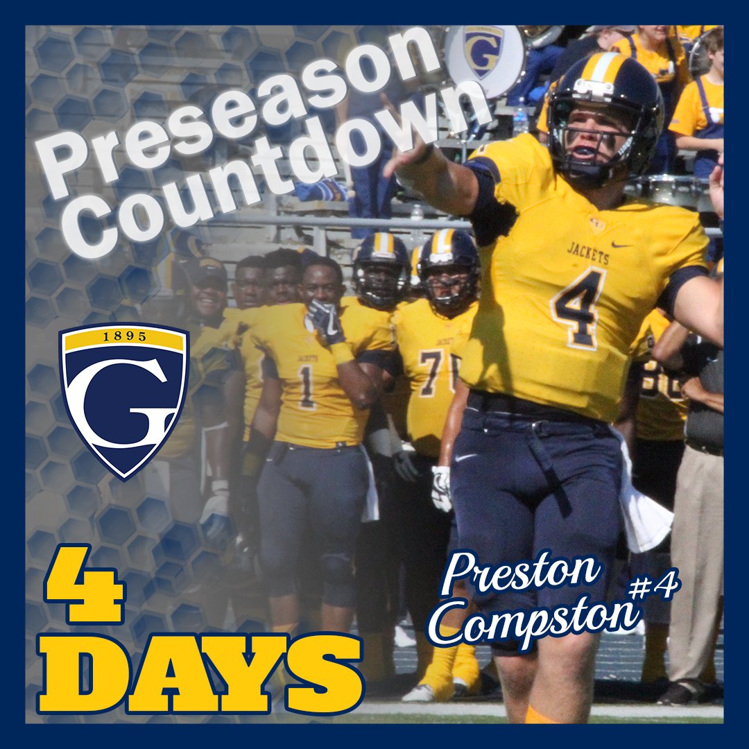 GracelandFB's tweet photo. Last season, Senior Preston Compton threw for more yards than any quarterback in @guajackets, @GracelandU school history. #WeWill https://t.co/W7ZX55KlLk