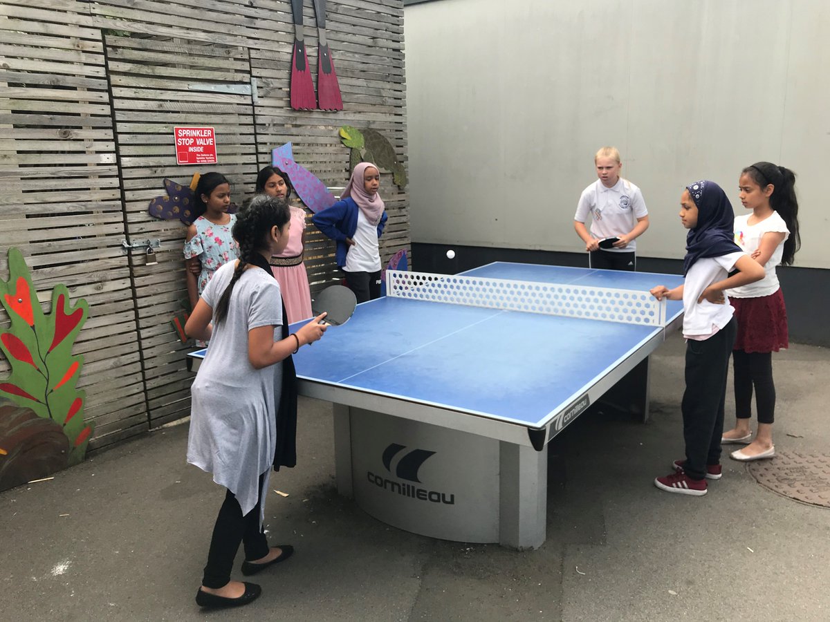 <a href="/marnerprimary/">Marner Primary</a> hosted a Table Tennis competition during lunchtime yesterday as it was National Table Tennis Day! Children from Yrs 3 - 6 had a fantastic time! Two amazing winners emerged - well done! #marnerstoryofus