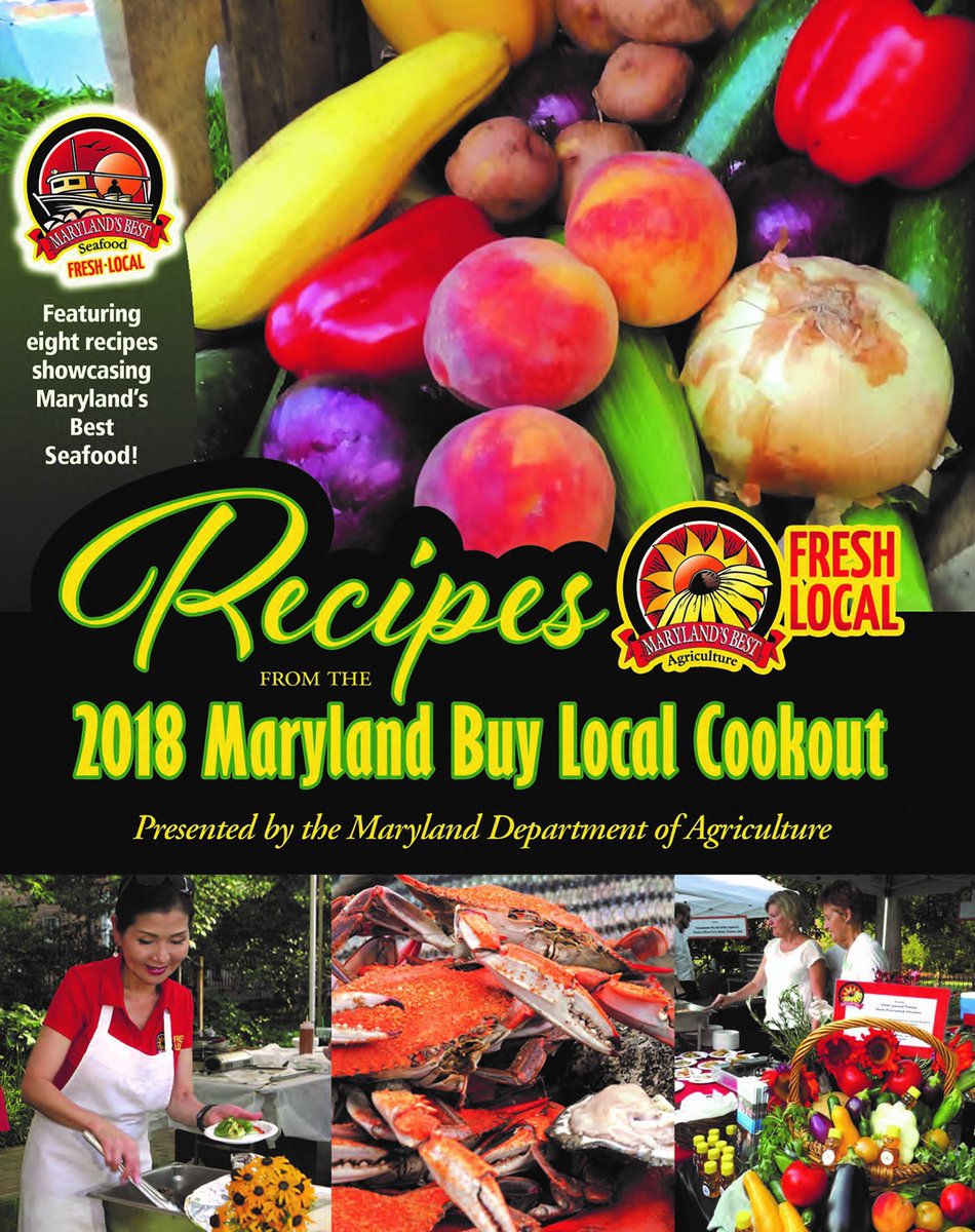 JUST PUBLISHED: The 2018 Maryland Buy Local Cookbook is now online! Check it out here: bit.ly/2JCnGWa #BuyLocal <a href="/MDsBest/">Maryland's Best</a> <a href="/MDsBestSeafood/">Maryland’s Best Seafood</a>