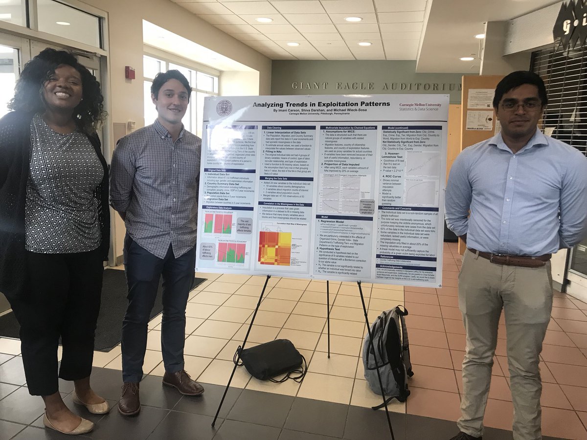 CMU_DietrichHSS's tweet photo. That’s a wrap! @CMU_Stats’ Summer Undergraduate Research Experience (SURE) program comes to an end today as 12 students from all over the country present their research projects involving statistics and forensics. https://t.co/YYWQBNLv5l