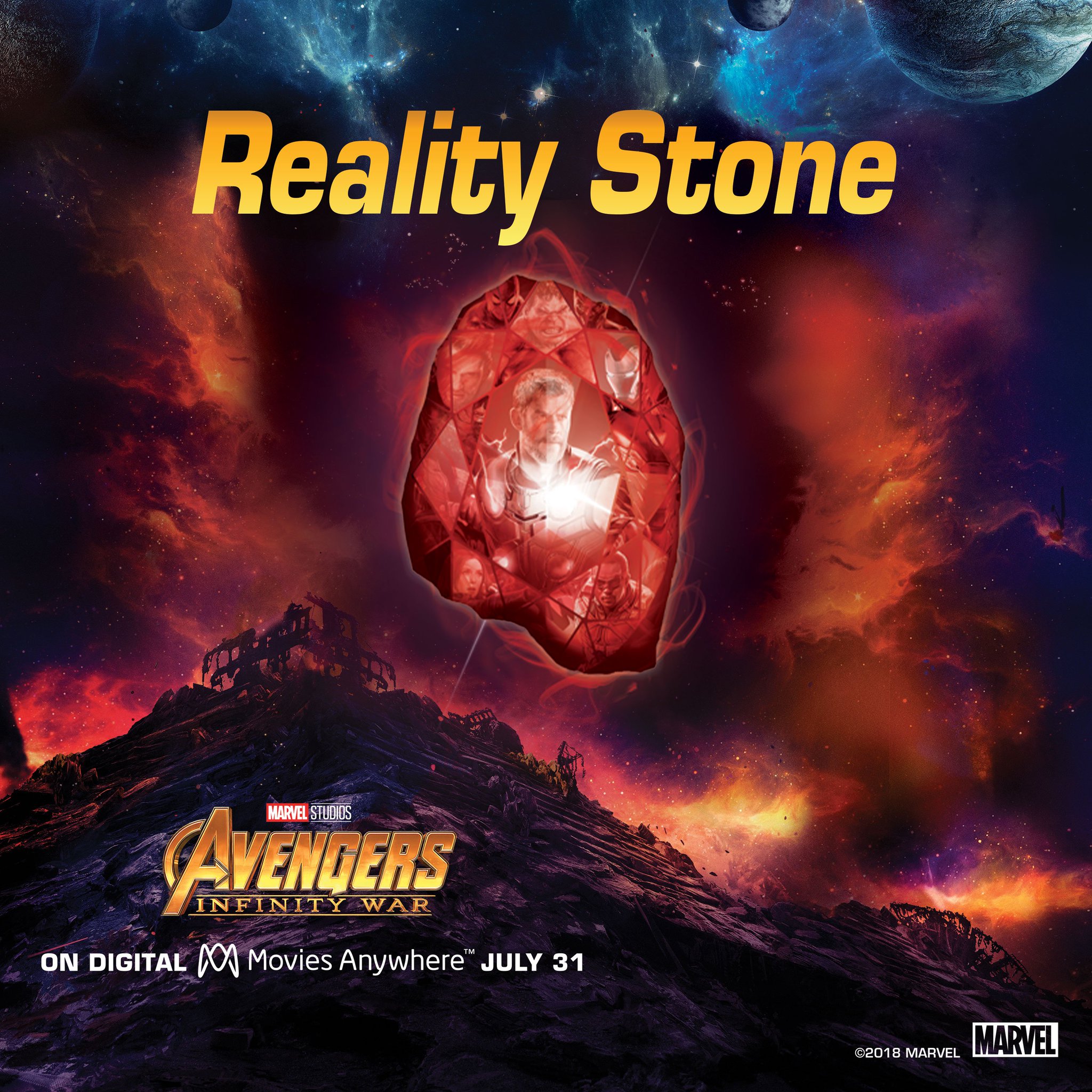 Reality stone marvel outlet