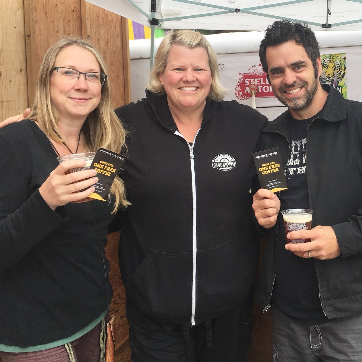 WhidbeyCoffee's tweet photo. The first two pints of @PyramidBrew Whidbey Coffee Pale Ale have been served @WhidbeyFair. While it lasts, proceeds from the sale of our ale in the beer garden will go to the Whidbey Island Fair Association. Cheers! #DrinkResponsibly https://t.co/Ol3DFTgJ8l