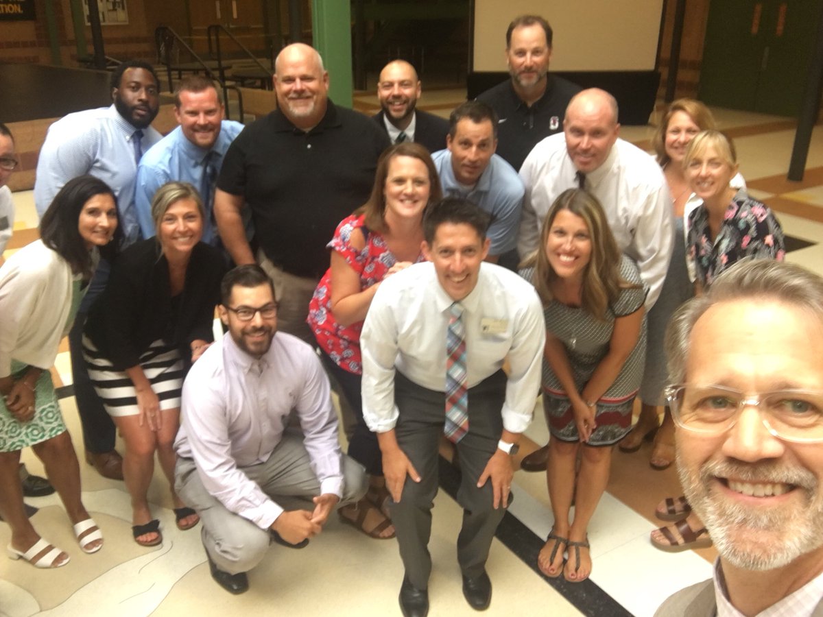 RetiredSupt_DK's tweet photo. Welcoming our Rockwood Administrators who will be in new leadership roles this year! Looking forward to working with this great team! @rockwoodschools #ROCKchat #Champions https://t.co/a6GIhXA6d0