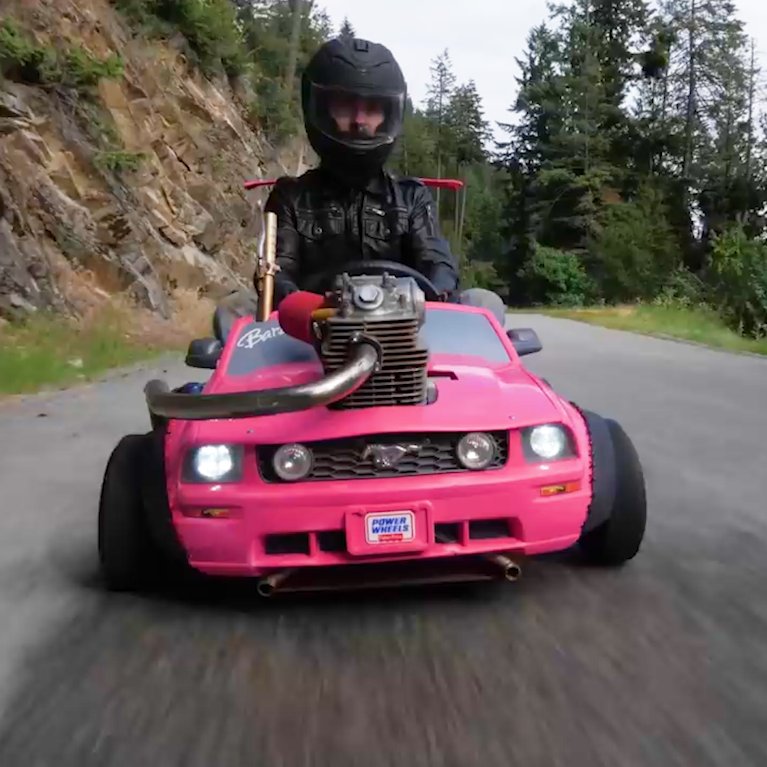 Insider on Twitter: "Edwin and Ethan created this Barbie car with a dirt bike engine because "it was just something that had to be done" https://t.co/cV7Ho2Bi04" / Twitter