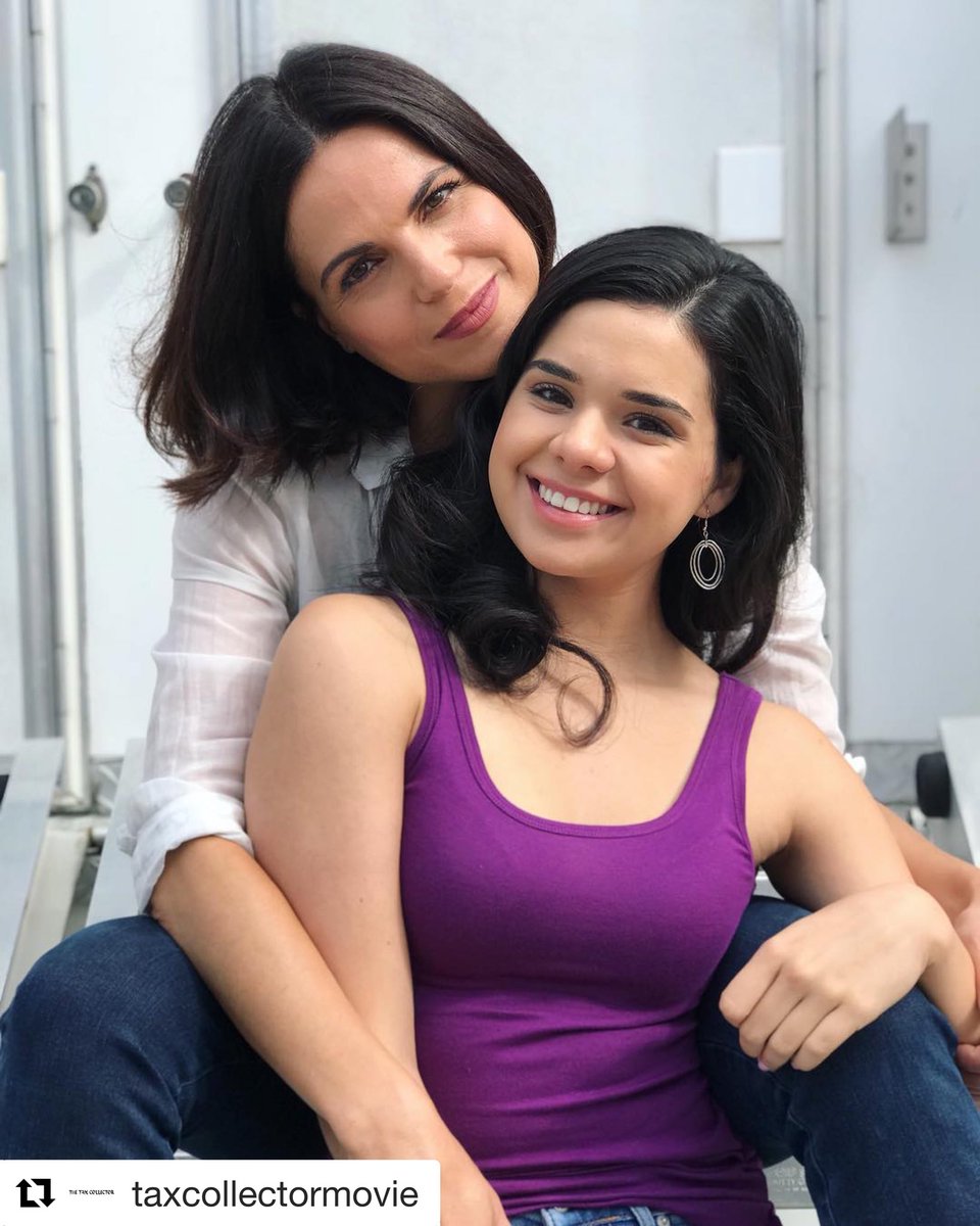 MovieTax's tweet photo. Day 4: w/ @LanaParrilla and @GabrielaFlores_ #TaxCollectorMovie #CedarParkEnt https://t.co/qdqCPXv5MM