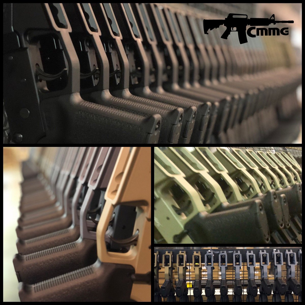 CMMGinc's tweet photo. These beauties are ready to ship! We can’t wait for you to see this fun new gun! #cmmg #arrivingtuesday #july24 #readyformycloseup #cerakote #lookatthosecolors #decisionsdecisions https://t.co/vb82X8uNmZ