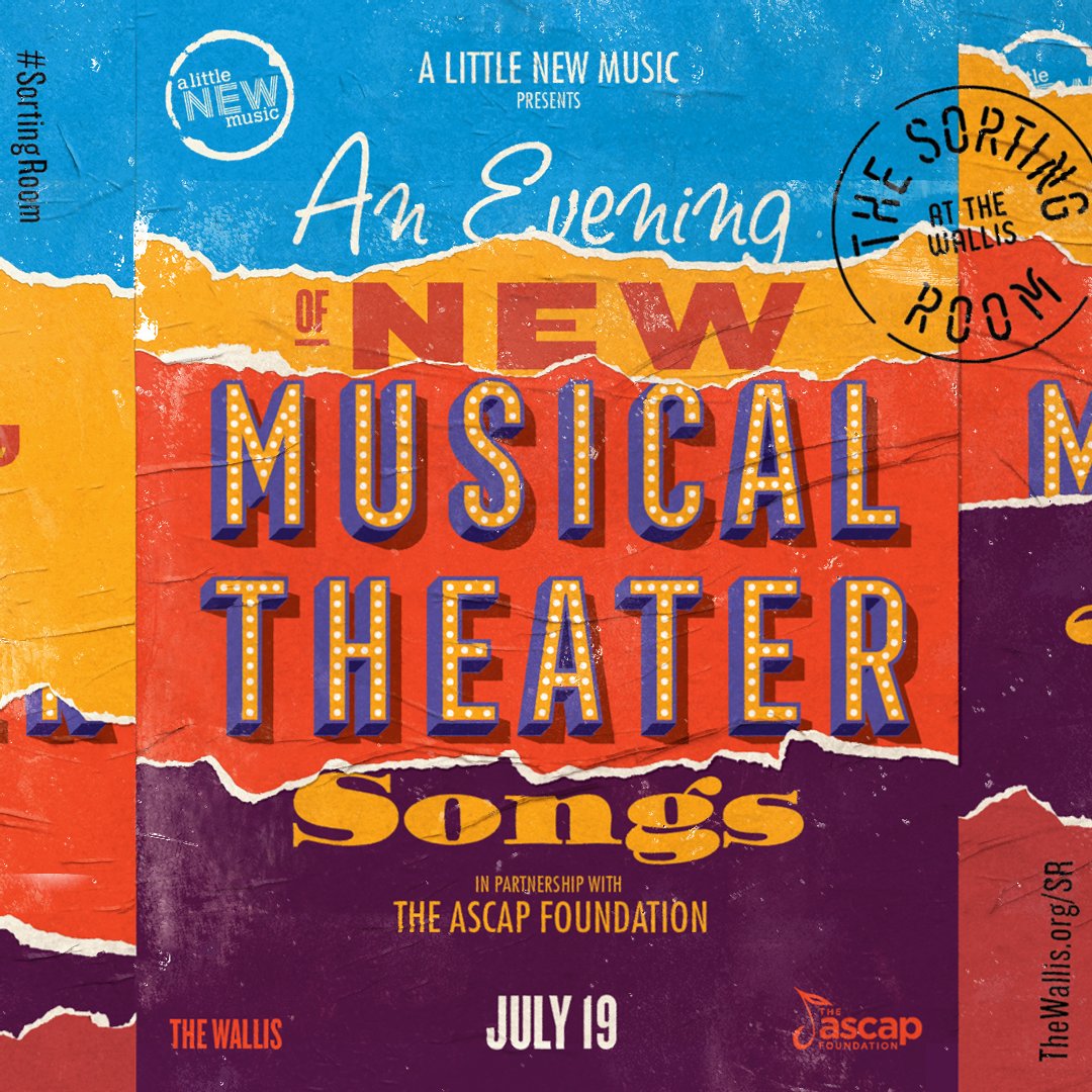 TheWallisBH's tweet photo. Tonight is the night to experience the best new and unheard musical theater in Los Angeles. @ALittleNewMusic is where you hear it first. Get Tickets: https://t.co/dadN52u2r9 @ASCAPFoundation #SortingRoom https://t.co/DBZeCRaO19