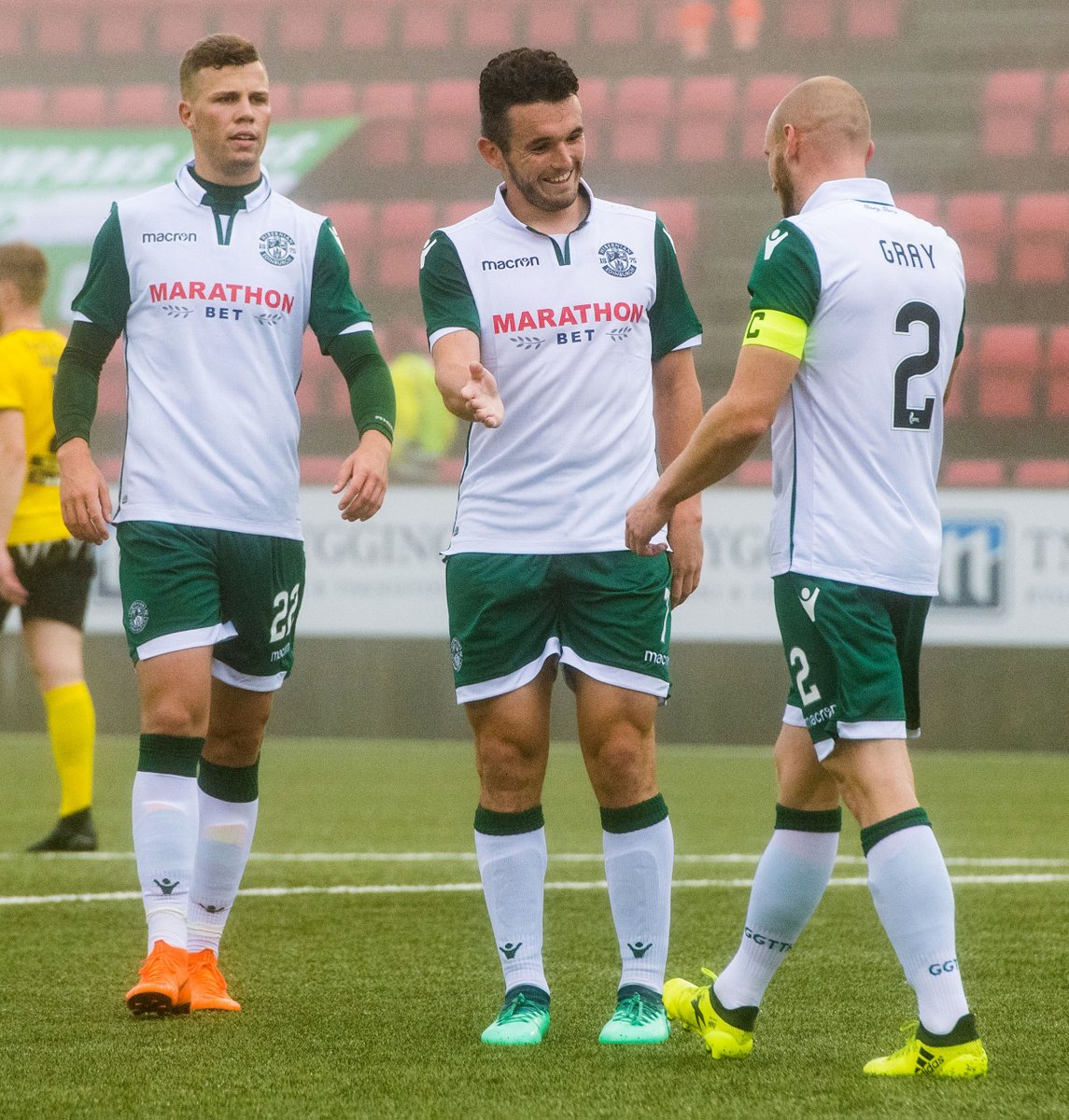 BBCSportScot's tweet photo. #Runavik give #Hibs a fright before Neil Lennon's side edge a crazy, 10-goal second leg of their #EuropaLeague qualifier and progress to face Asteras Tripolis.
https://t.co/Yw0WXnUY0o https://t.co/0nwkZ0E6OC