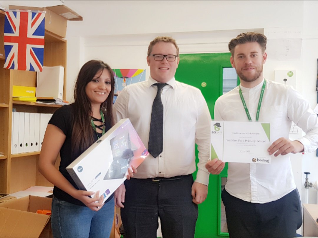 WellDoneWelldon's tweet image. Our recent focus on E-Safety paid off this week as @BeebugIT announced that we won their inaugural E-Safety competition! Thanks for the amazing tablet prize!!!