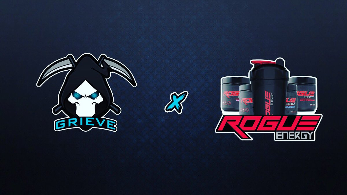 TeamGrieve's tweet photo. Proud to announce that we are officially Affiliated with @therogueenergy !! Use code “Grieve” for a 10% discount when you checkout 👊🏻🎮 #TheRogueEnergy #FeelTheGrieve https://t.co/m4zx4fkxKa