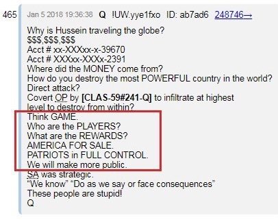 Where did the MONEY come from?How do you destroy the most POWERFUL country in the world?Direct attack?Covert OP... to infiltrate at highest level to destroy from within?Who is P?  @POTUS  #QArmy  #QAnon  #WhoIsP  #GroupDig  #WWG1WGA