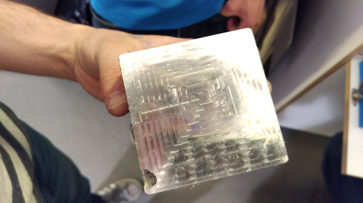 rtsense's tweet photo. Premier usinage d'aluminium @nybicc https://t.co/LnAcQ5YLxz