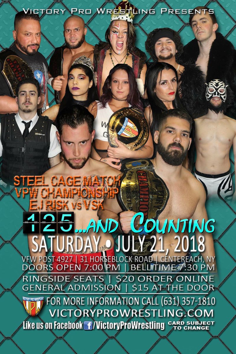 coachmammone's tweet photo. This Saturday Coach Mammone will continue his @VPWrestling undefeated streak. At the end of the night it will be 6-0.
#coachmammone #teammammone #opponent #unknown #competition #undefeatedstreak #mysteryopponent #nosurprises #sameoutcome #thestreakcontinues #anotherdayanotherwin https://t.co/7RnfeOQvCQ