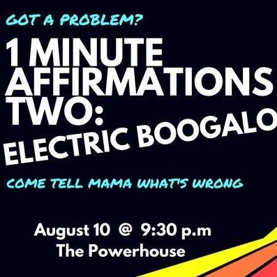 arterlimits's tweet image. Got a problem? Never fear, Mama’s here! Performance artist and professional hot mess Kayleigh Graham is back at the Art-er Limits Fringe Festival with more motivation for you. 
Fill out a card and let her tell you that everything is going to be OK. Tickets are on sale now!