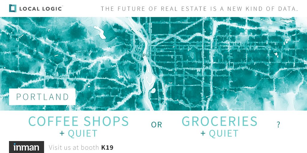 local_logic's tweet photo. Portland: the city of third wave coffee, craft beer and … noise! What if your buyer wants a quiet spot but LOVES coffee? What if they want be near grocery stores?

Tell us if you think this is a map for the coffee lovers or home cooks

Answers @ Booth K19

#inman #ICSF #ICSF18 https://t.co/CR9aPThNNC