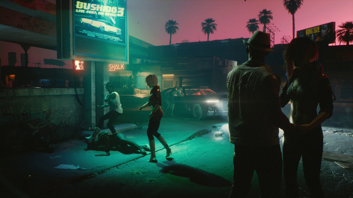 CyberpunkGameES's tweet photo. #Cyberpunk2077 Tráiler del E3 fotograma a fotograma. EP10. 👇https://t.co/5gwUtyjtUi https://t.co/CnwnqrPxXH