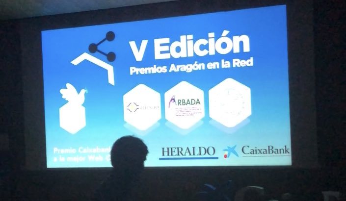 mariasasot's tweet photo. Orgullosa de ver dos de nuestras #CampañasSolidarias finalistas de los premios #AragonenlaRed de @heraldoes @elrefugiozgz #Arbada #EssentiaSolidaria https://t.co/RXC2YKtfLD