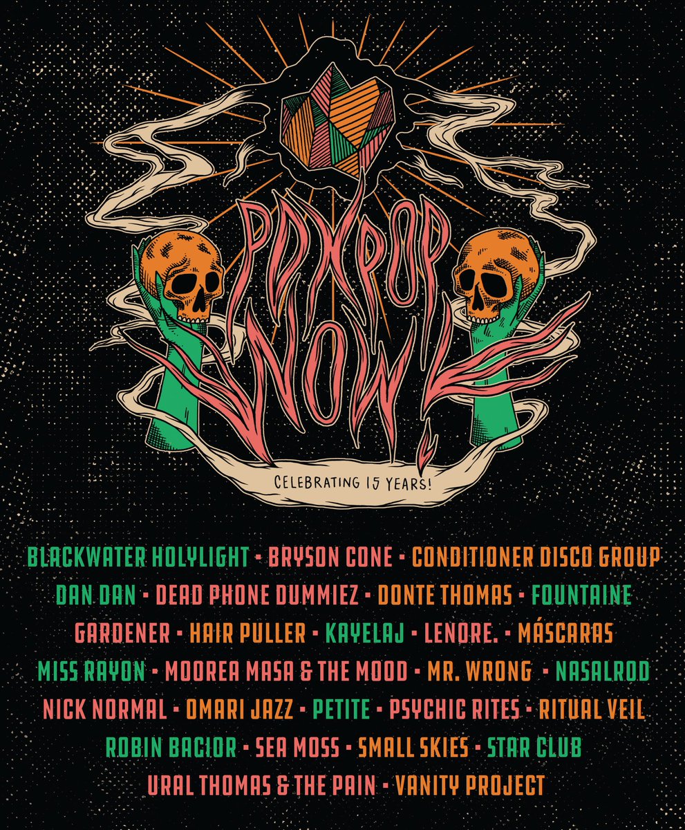 KittyMcKlaine's tweet photo. Sososososo stoked for the 15th annual FREE and ALL AGES @pdxpopnow festival this weekend! Years of hard work have keep this radical volunteer-ran fest going and I'm proud to be a part of it. 🖤🎤🎸🎶🤘🏽 #pdxmusic #musicfestival #pdxpopnow #portlandoregon 
#summerfestival https://t.co/ayqlVPbLGF