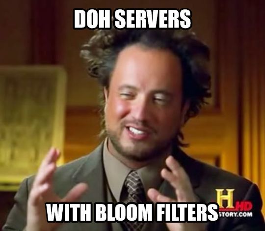 Mark explains his idea to the DRIU BoF