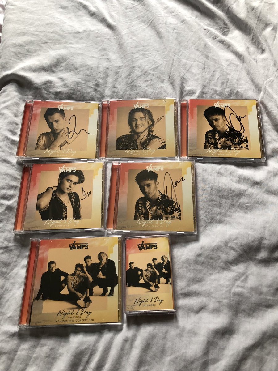 OpheliaMCFLY_GD's tweet photo. This album is everything let’s get the day edition to number one the boys deserve it so much <3 #DayEdition #VAMPSNEWALBUM @TheVampsJames @TheVampsBrad @TheVampsCon @TheVampsTristan @TheVampsband https://t.co/IkP6gqLEoo
