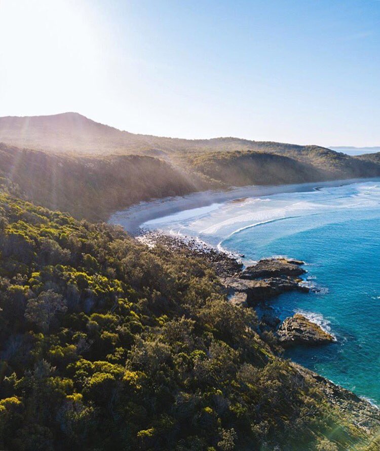noosa's tweet image. The lesser explored side of the Noosa National Park 💙☀️ Photo: manuelo.pro (IG) #VisitNoosa #RelaxationCapital